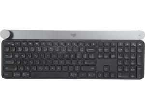 Logitech Craft Wireless Keyboard for Precision, Creativity and Productivity - 920-008484 (Dark Gray)